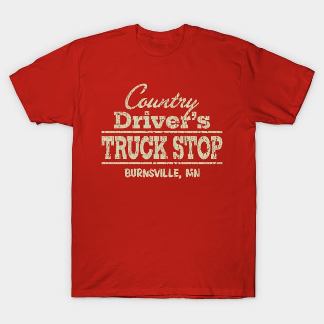 Country Driver's Truck Stop 1968 T-Shirt by JCD666